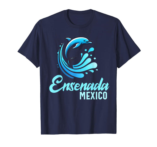 Ensenada Souvenir Mexico Retro Vintage Travel Men Women T-Shirt