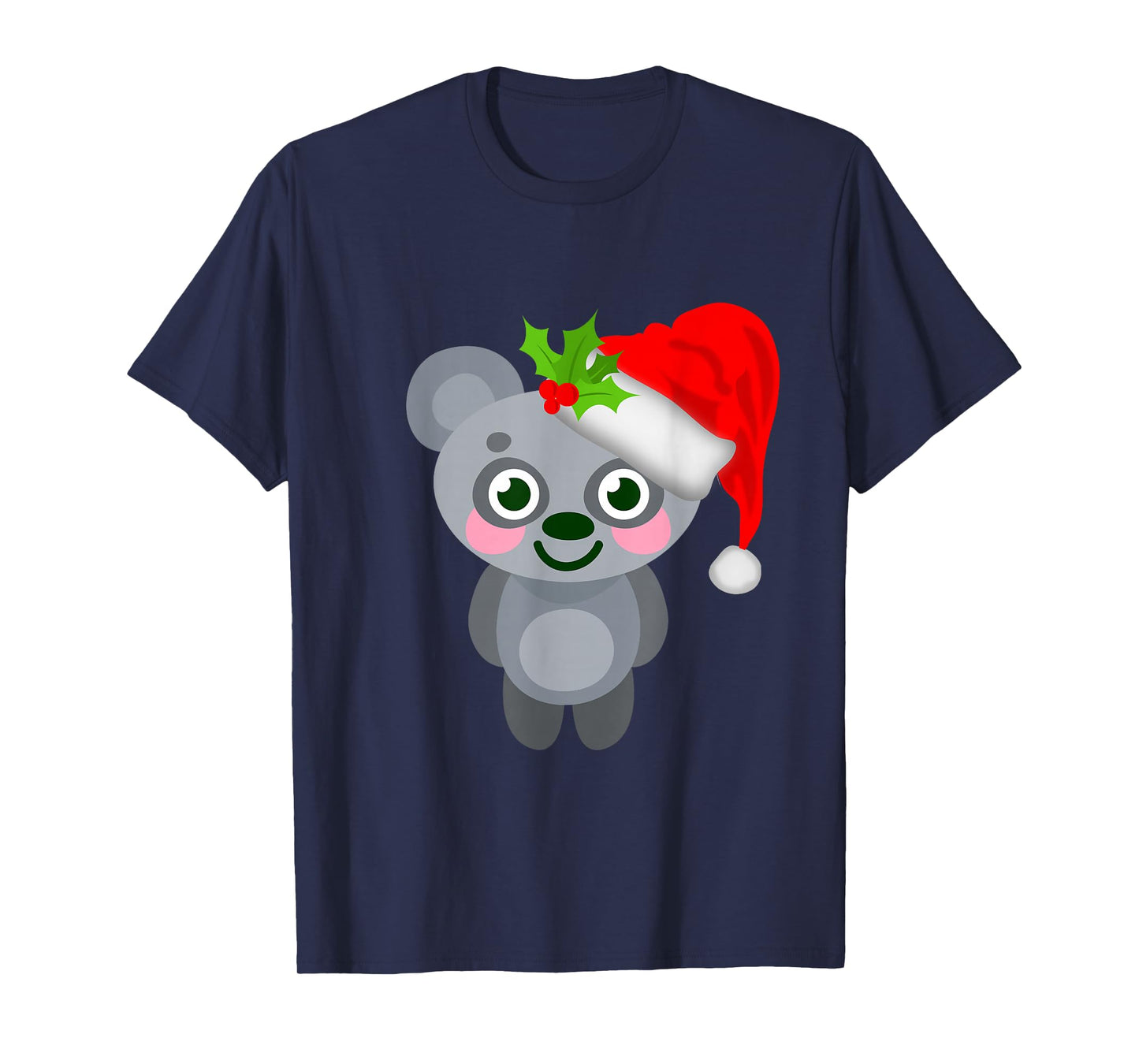 Christmas Koala Santa Claus Merry Xmas T-Shirt