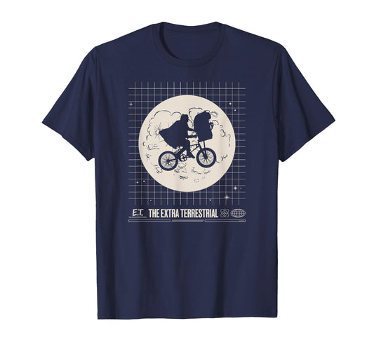 E.T. the Extra-Terrestrial Moon Retro T-Shirt