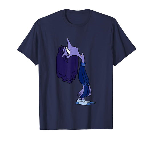 Disney Pixar Inside Out 2 Ennui Laziness Big Chest Portrait T-Shirt