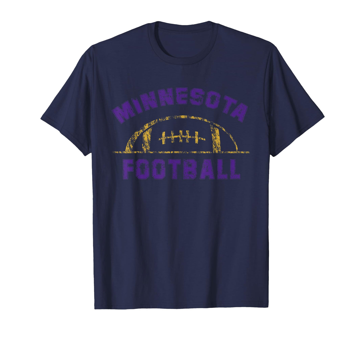 Minnesota Football | End Zone Game Day Distressed Vintage T-Shirt