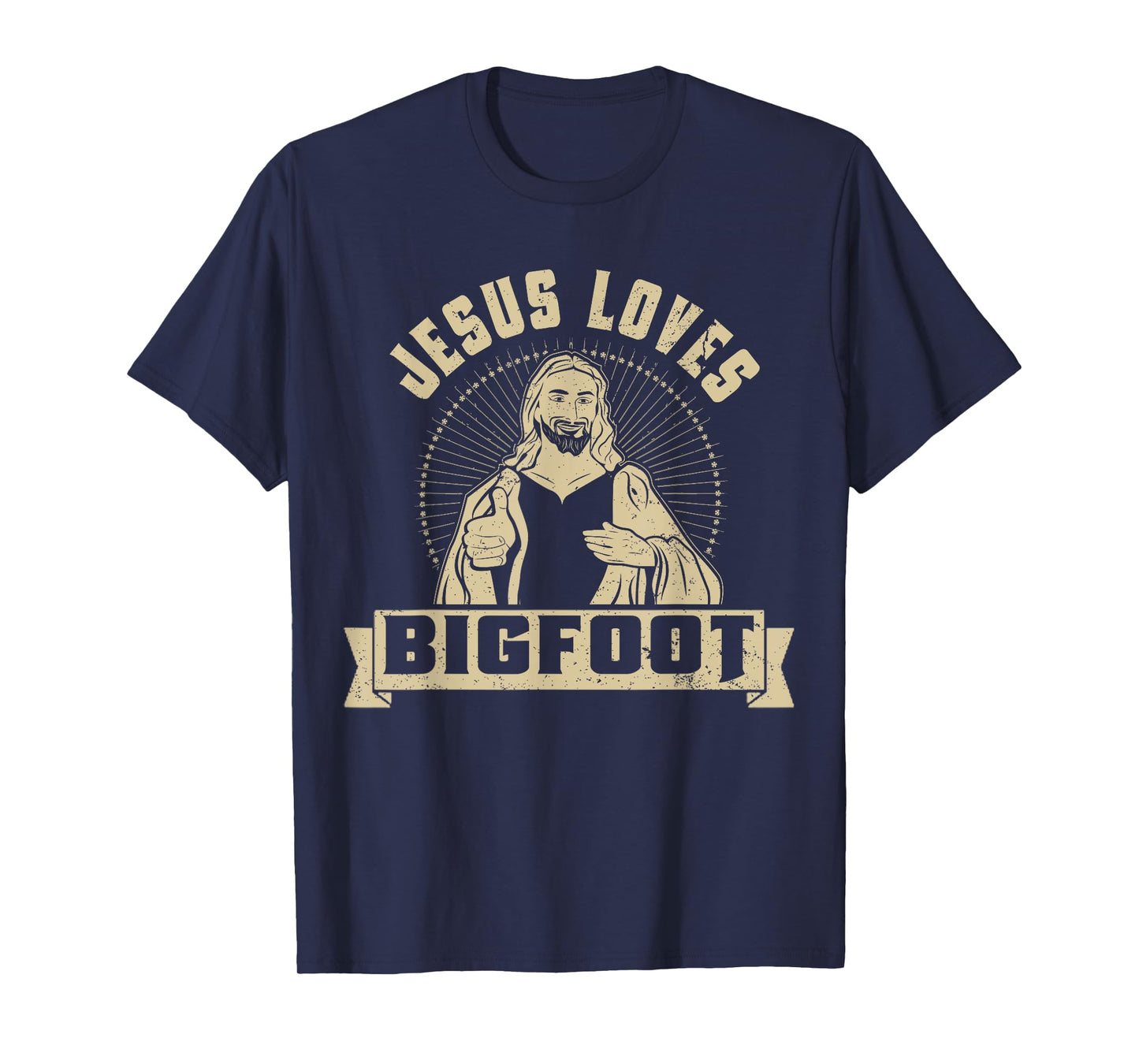 Jesus Love Shirt Jesus Loves Bigfoot Shirt