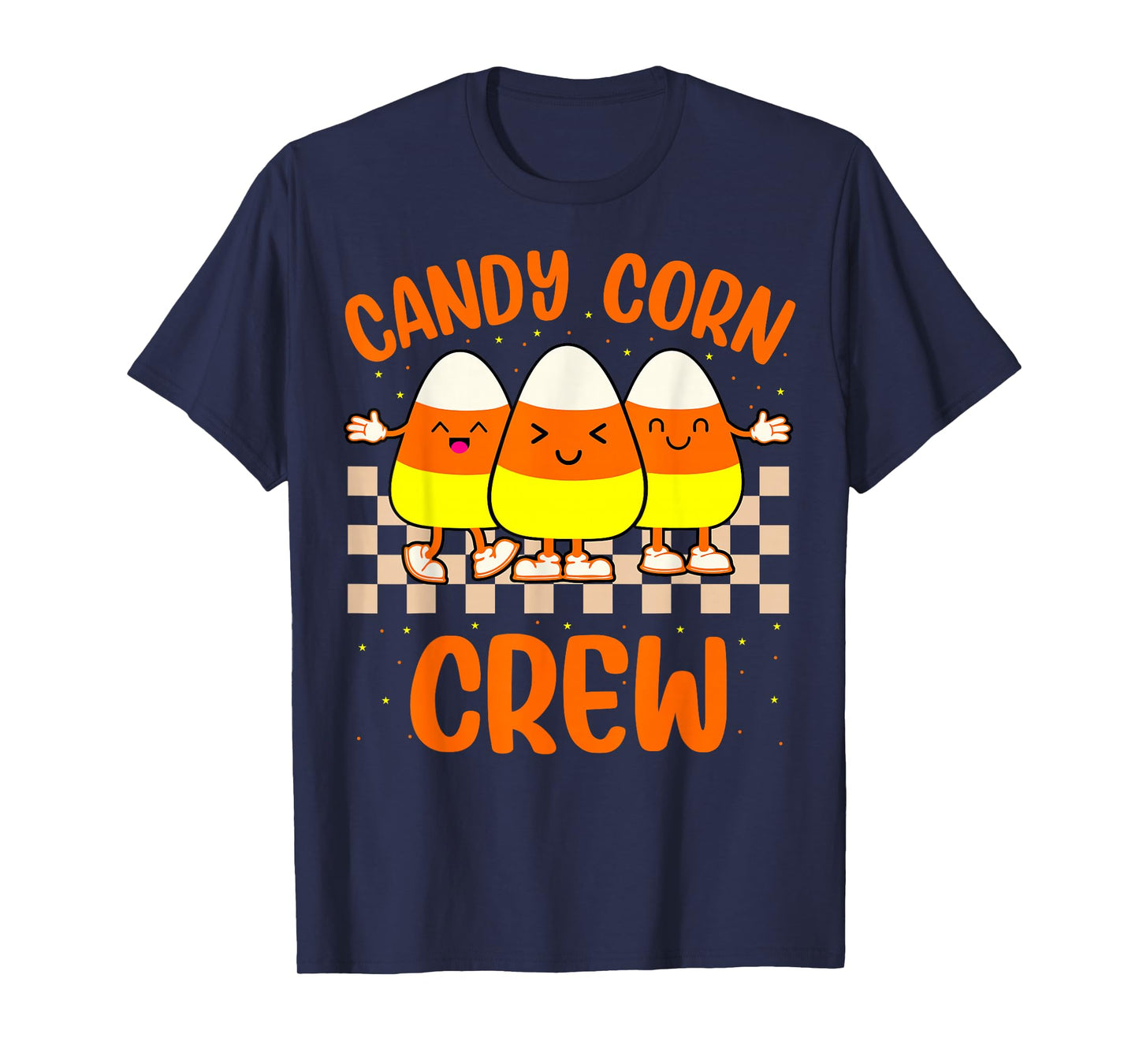 Candy Corn Crew Halloween Costume Family Friends Matching T-Shirt