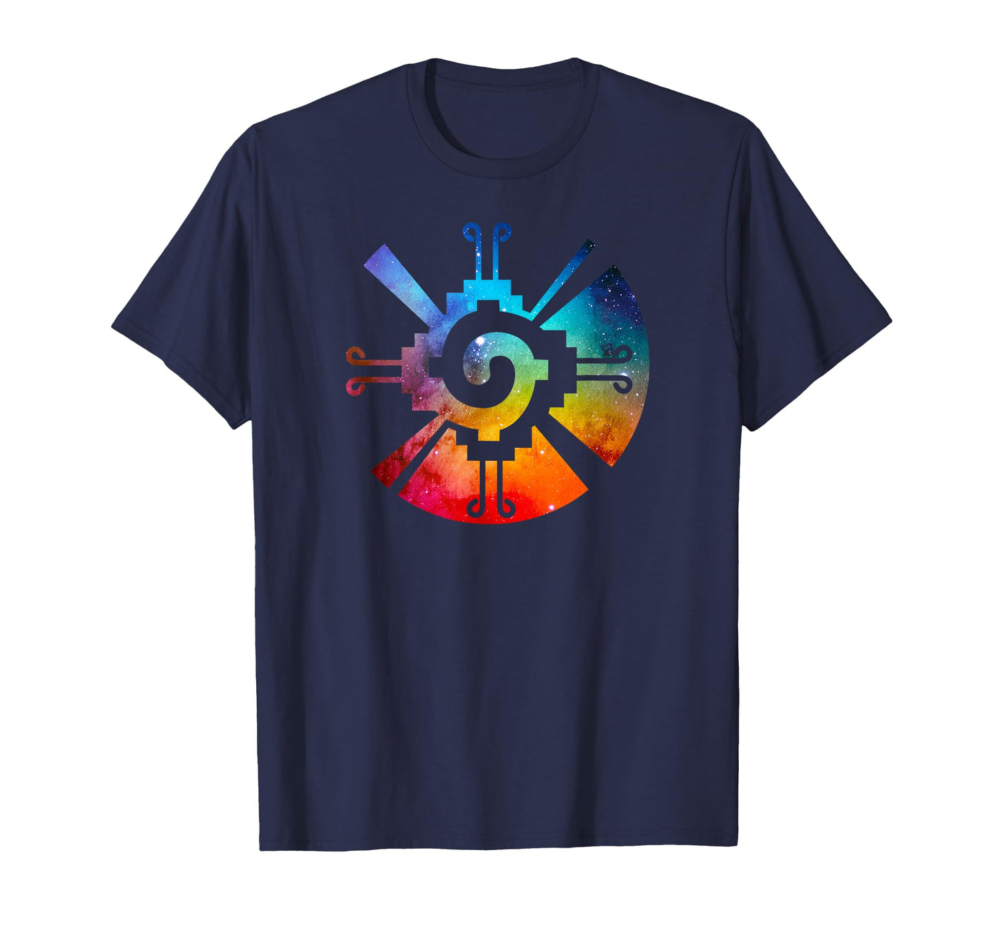 Hunab Ku Aztec Mayan Galaxy Symbol T-Shirt