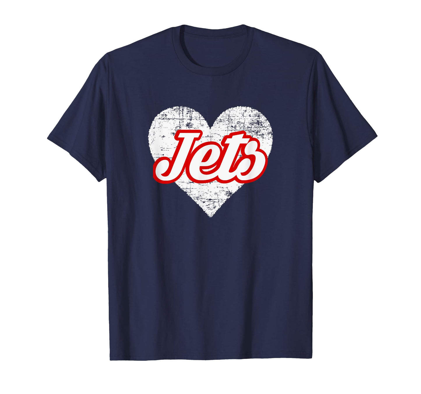 Adams Central Jets Over Heart T-Shirt