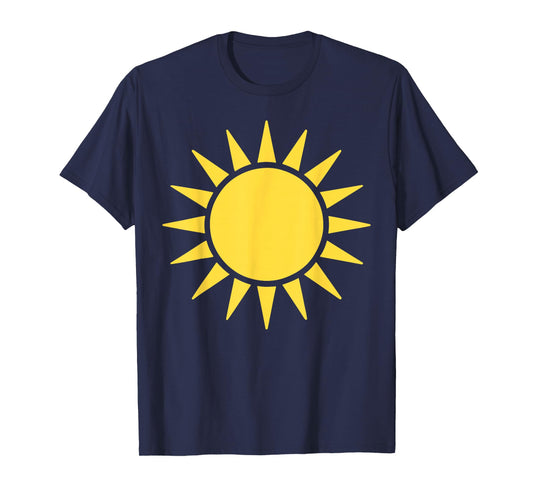 Sun Shirt Adult Kids Men Women Sun Costume T-Shirt