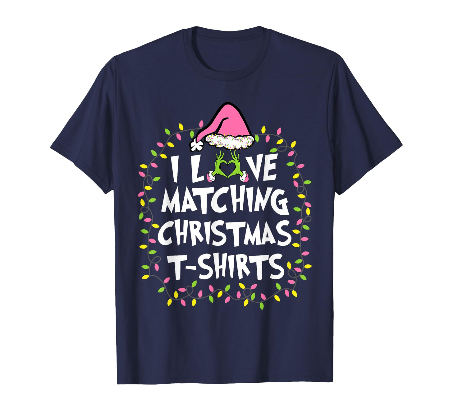 I Love Matching Christmas T-Shirts But I Don't Couples Xmas T-Shirt