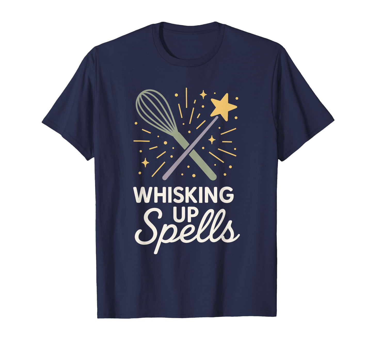 Kitchen Witch Herbs Magic Moonlight Cooking Pagan Vibes T-Shirt
