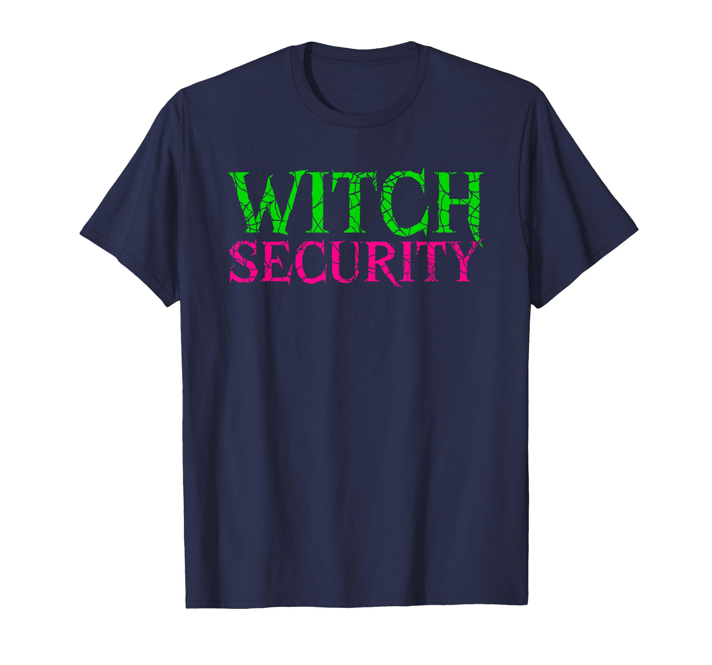 Halloween Humor Witch Security Design T-Shirt