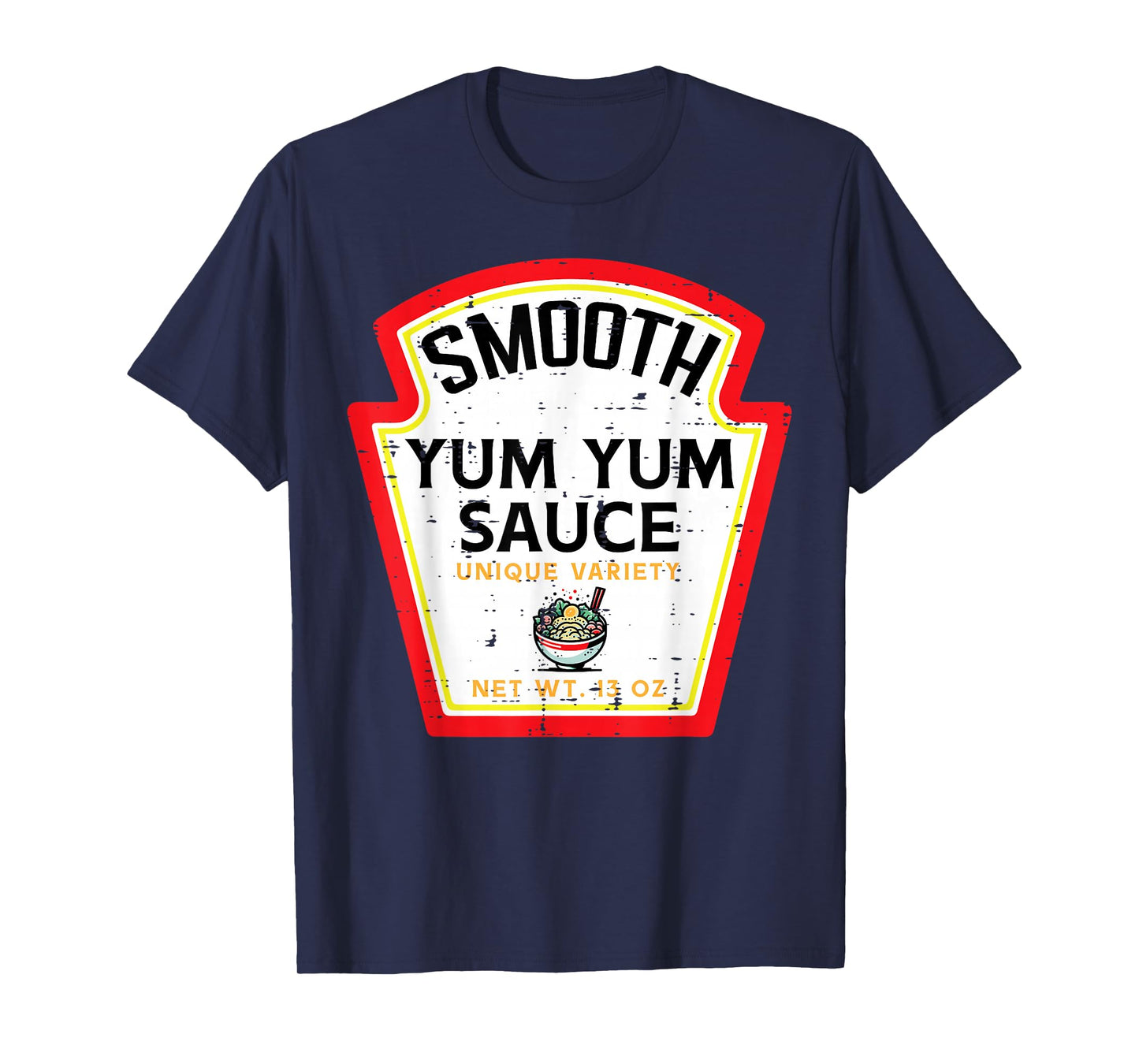Halloween Yum Yum Sauce Food Matching Costume Men Women Kids T-Shirt
