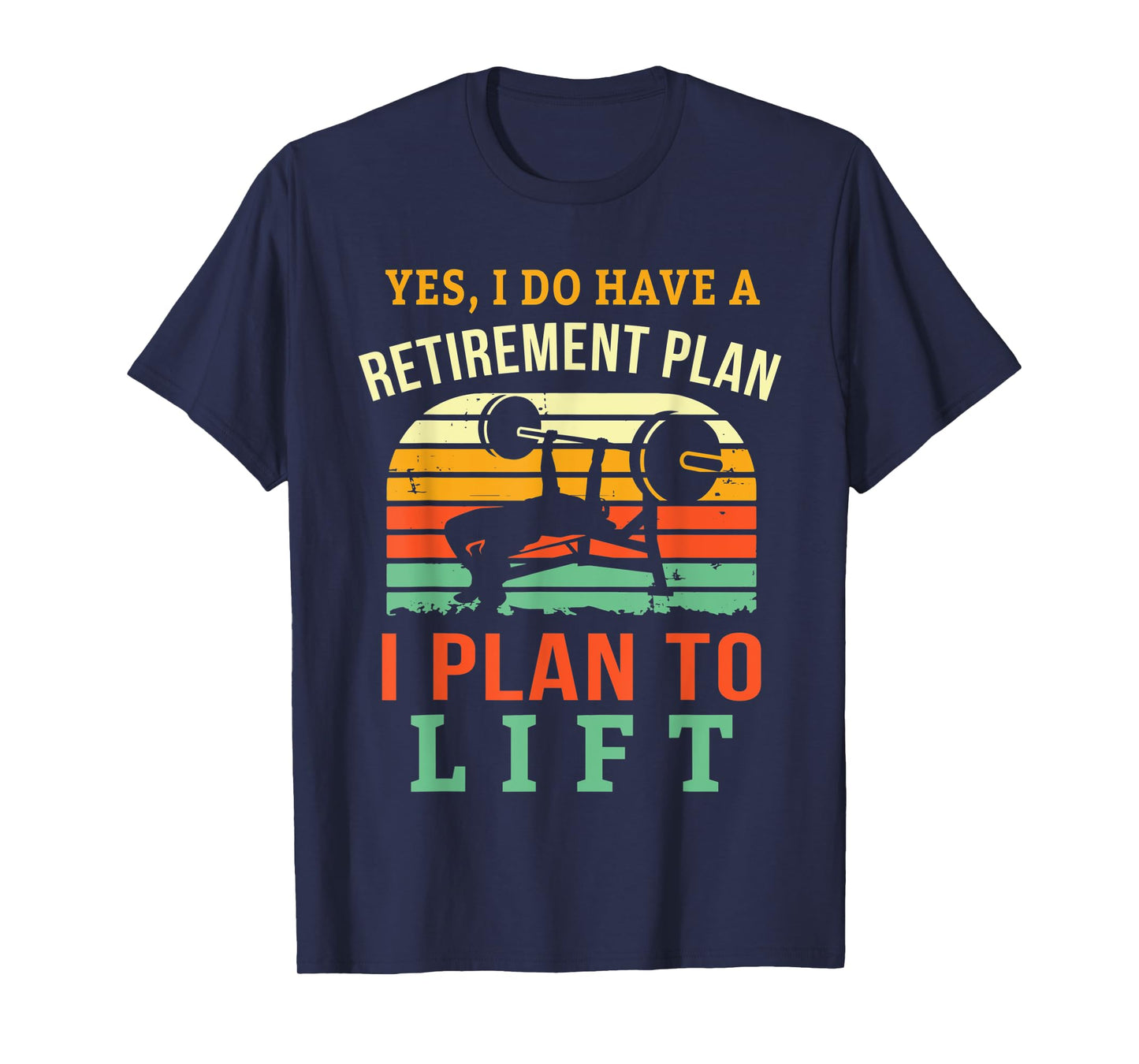 Funny Retirement Retiring Bodybuilder Retired Weight Lifting T-Shirt