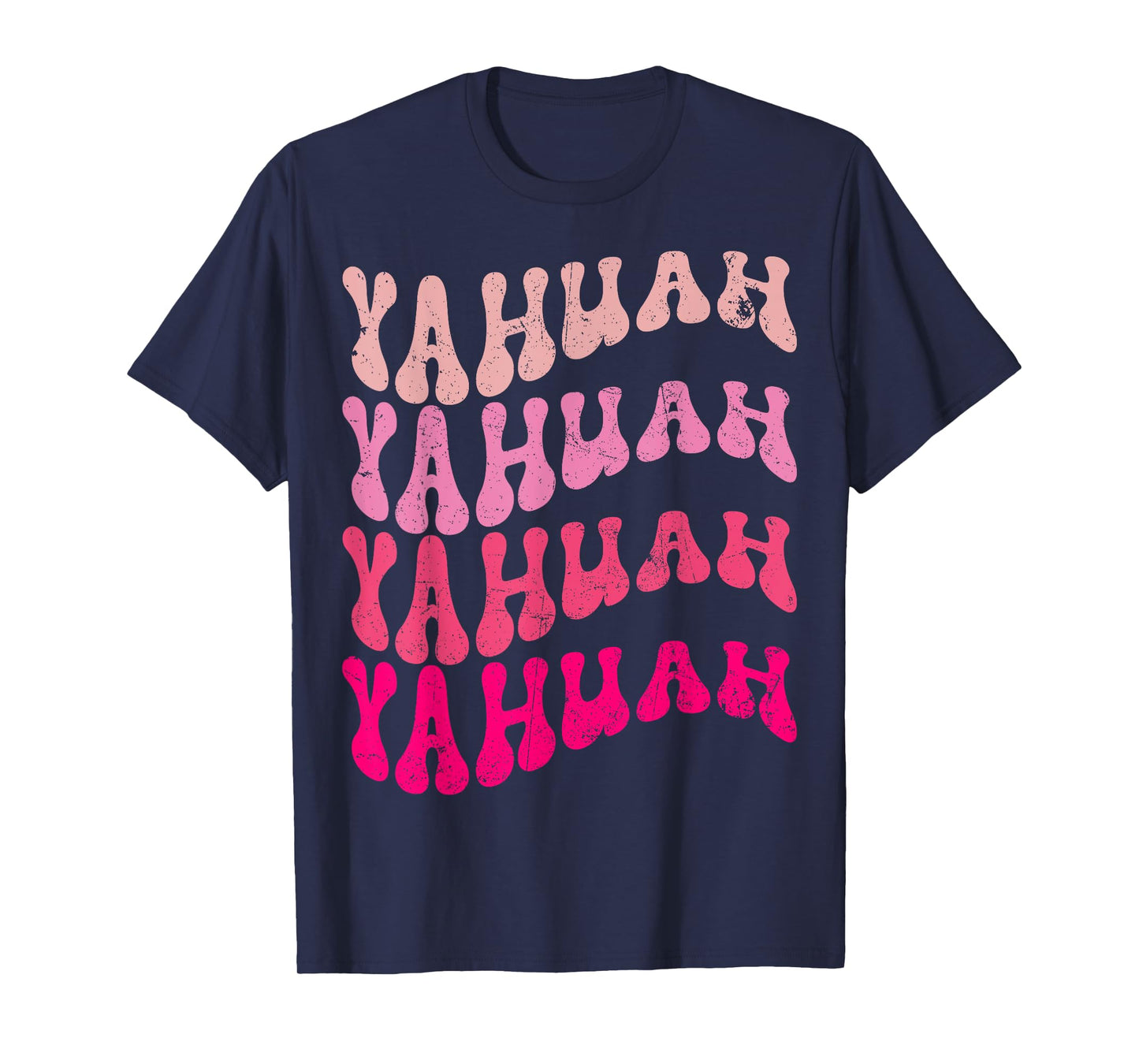 Yahuah Family Name I Love Yahuah Personalized Vintage T-Shirt