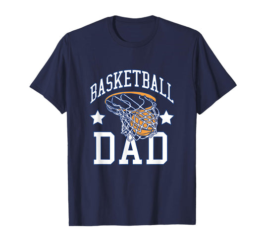 Basketball Dad Coach Sports Fan Father's Day Gift T-Shirt