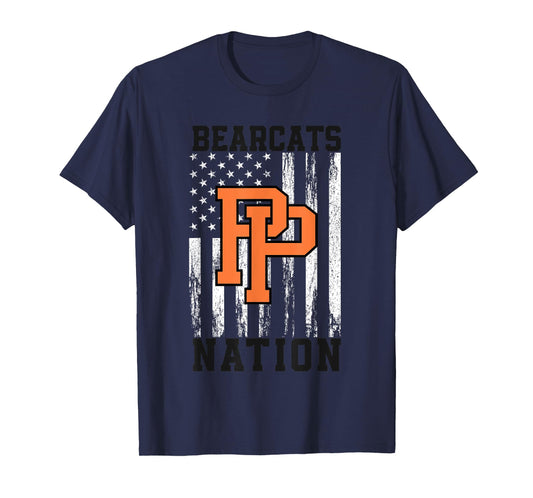 Pilot Point Bearcats Logo Nation HS T-Shirt