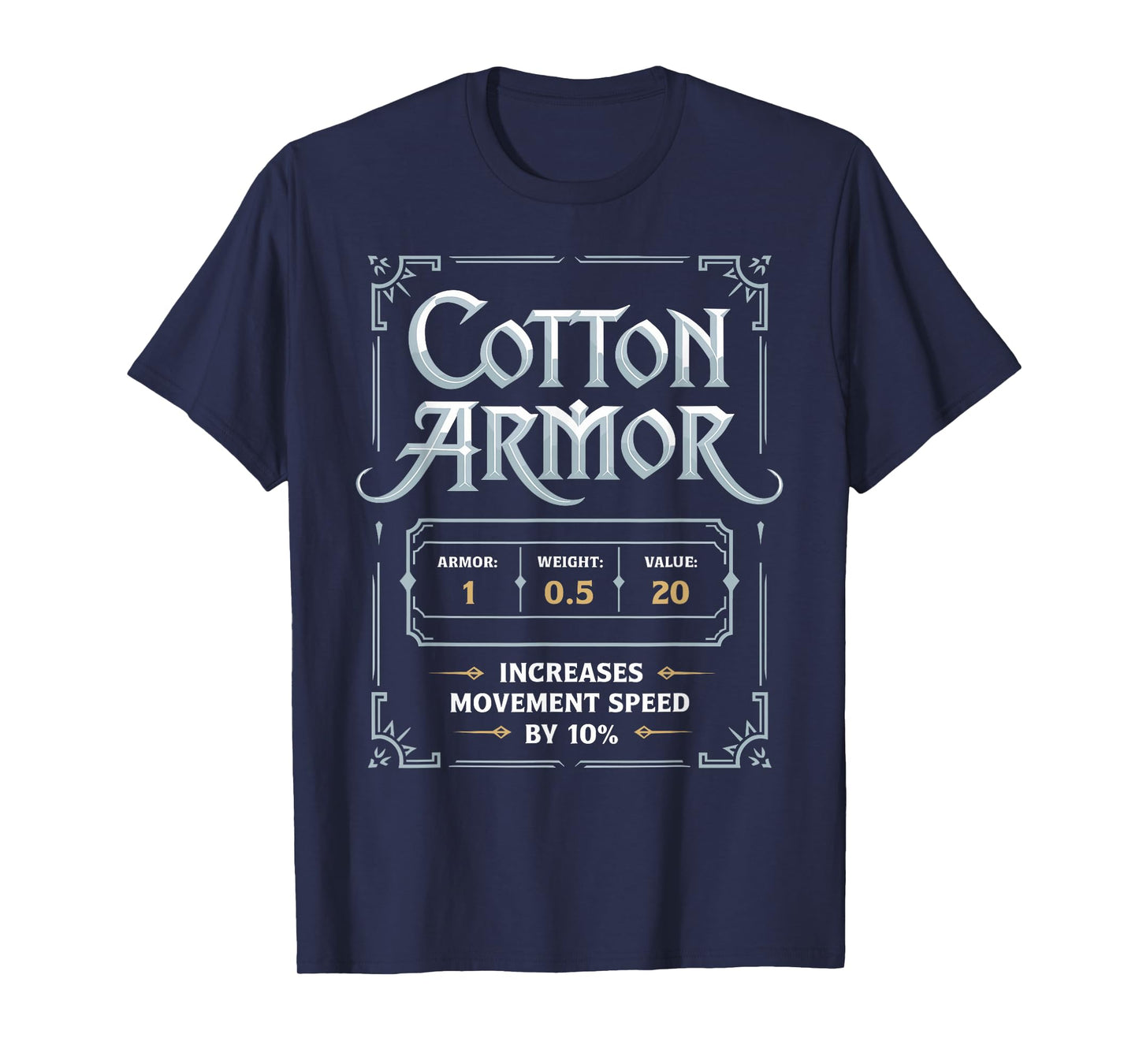 RPG Geek PC Game MMORPG Costume Roleplay Gaming Cotton Armor T-Shirt