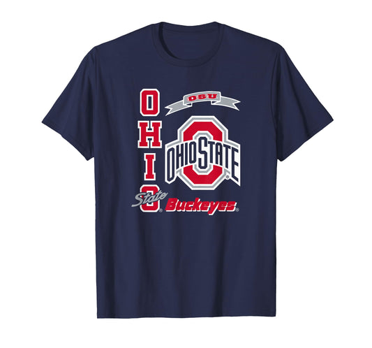 Ohio State Buckeyes Classic Black Officially Licensed T-Shirt
