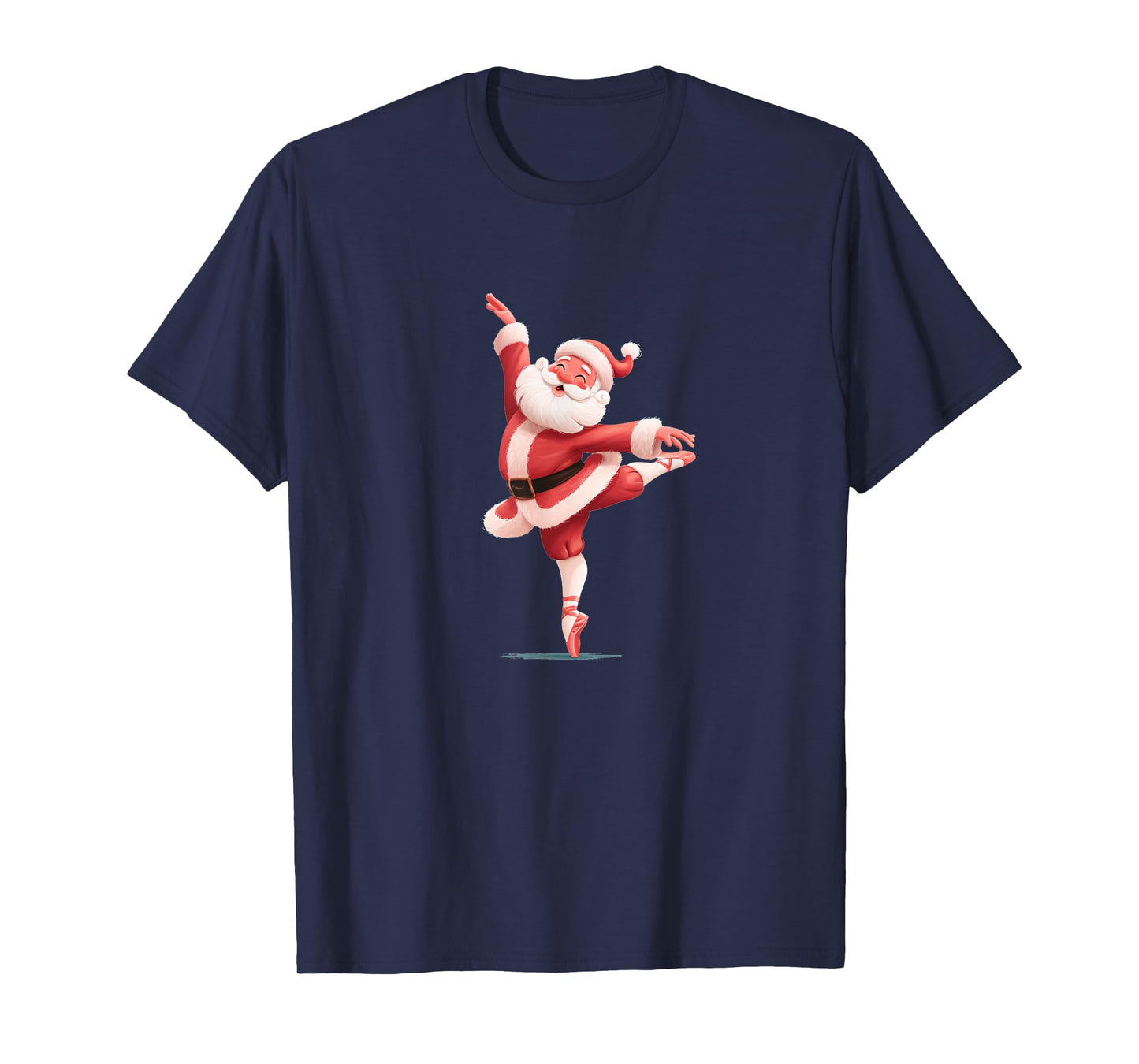 Ballerina with Tutu in Christmas Style for Adults and Kids T-Shirt