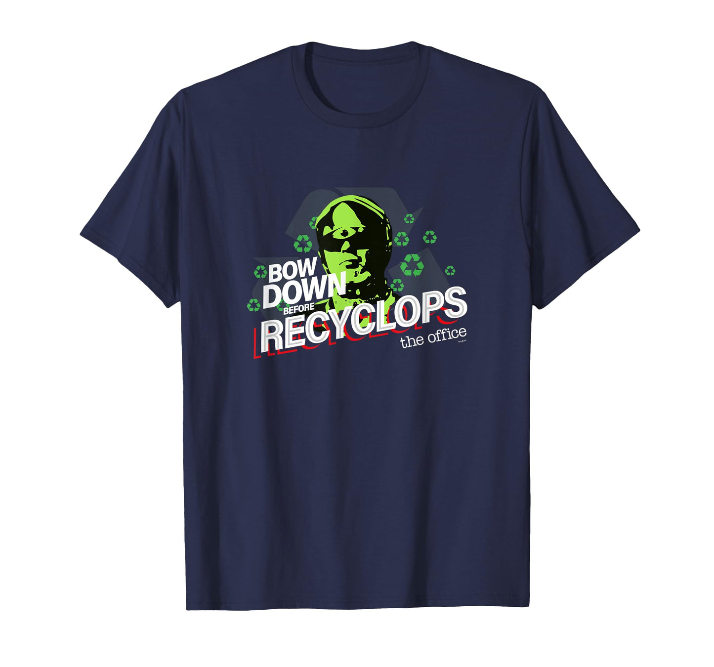 The Office Dwight Schrute Bow Down Before Recyclops T-Shirt T-Shirt