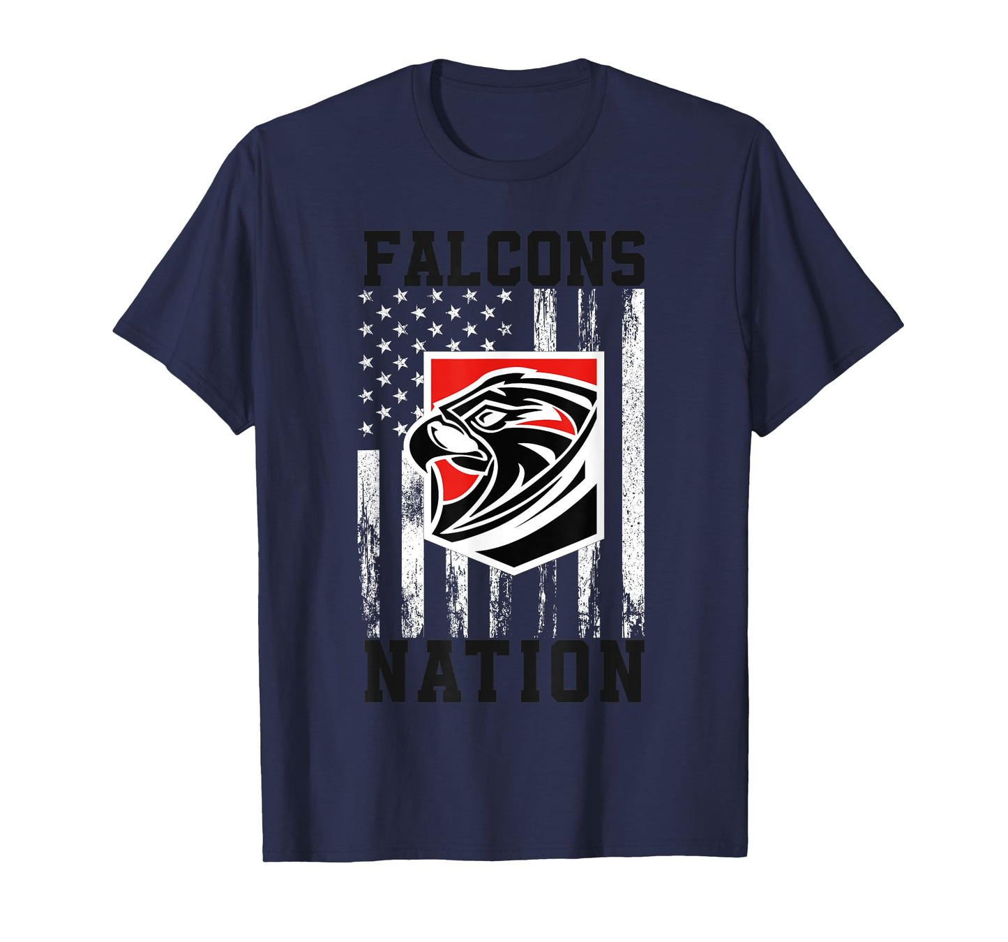 Fairfield Union Falcons Logo Nation HS T-Shirt