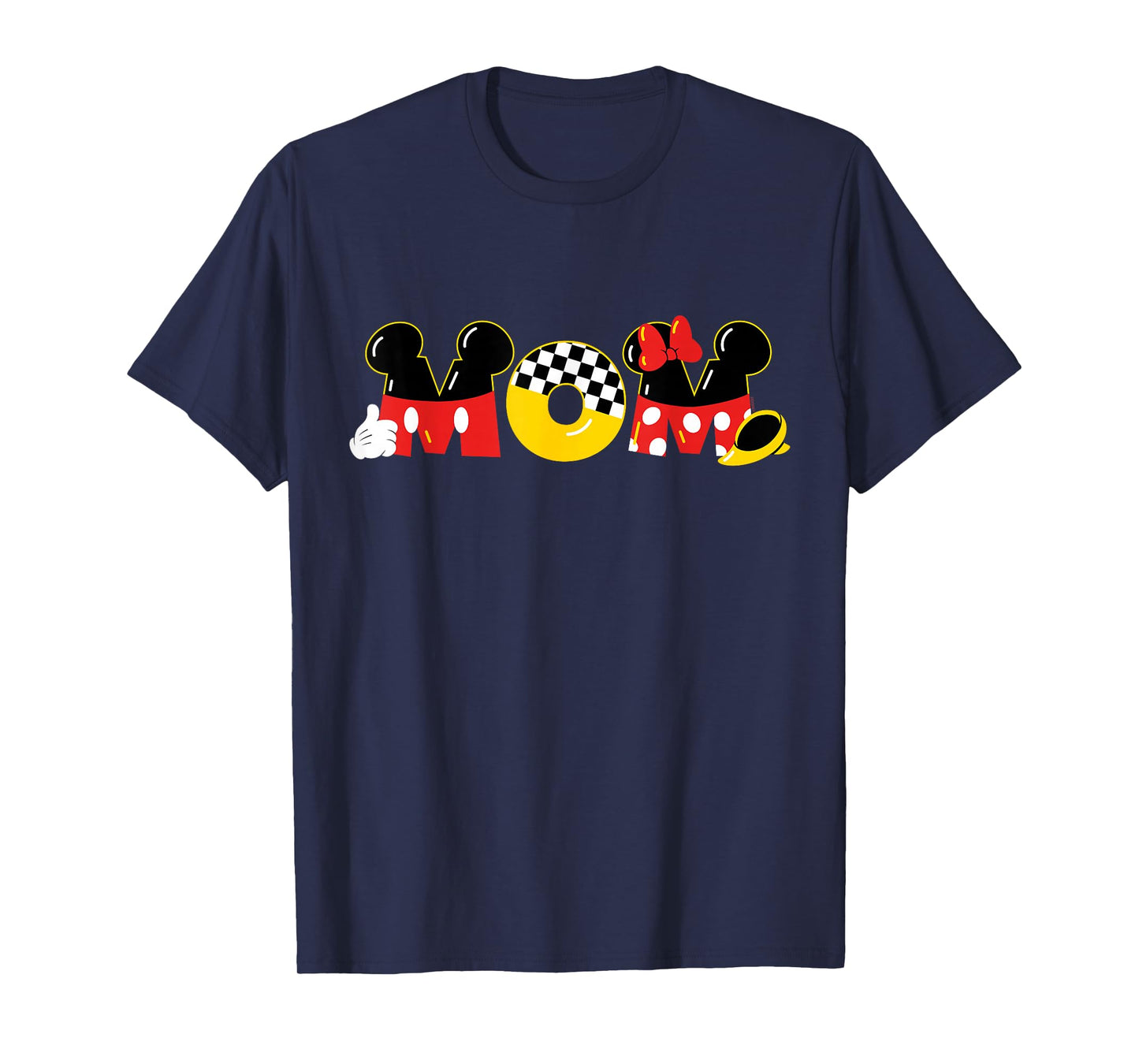 Disney Mickey Mouse & Minnie Mouse Mom Mother’s Day Birthday T-Shirt