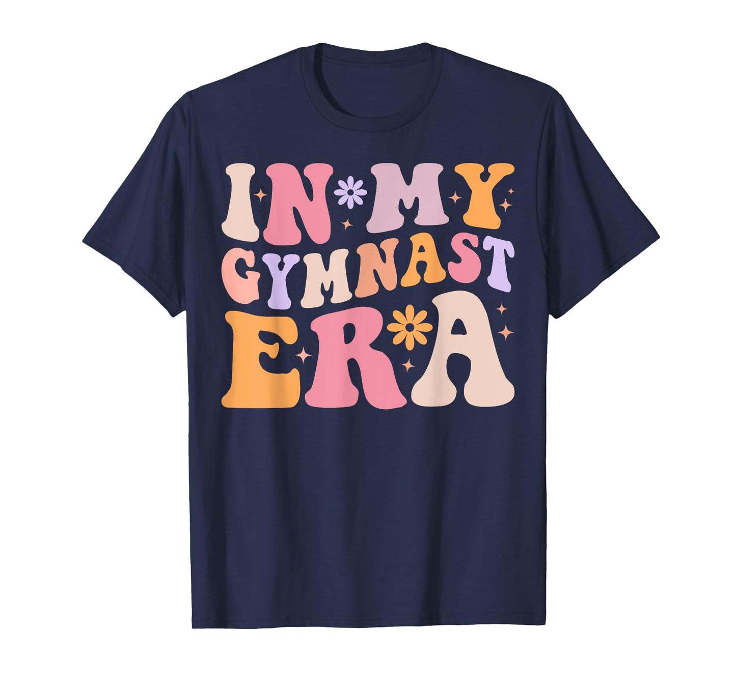 Groovy In My Gymnast Era Gymnast Gymnastic T-Shirt