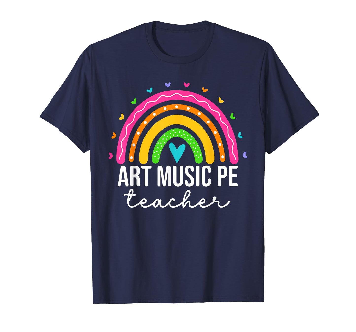 Art Music PE Teacher Physical Education For Women Phys Ed T-Shirt