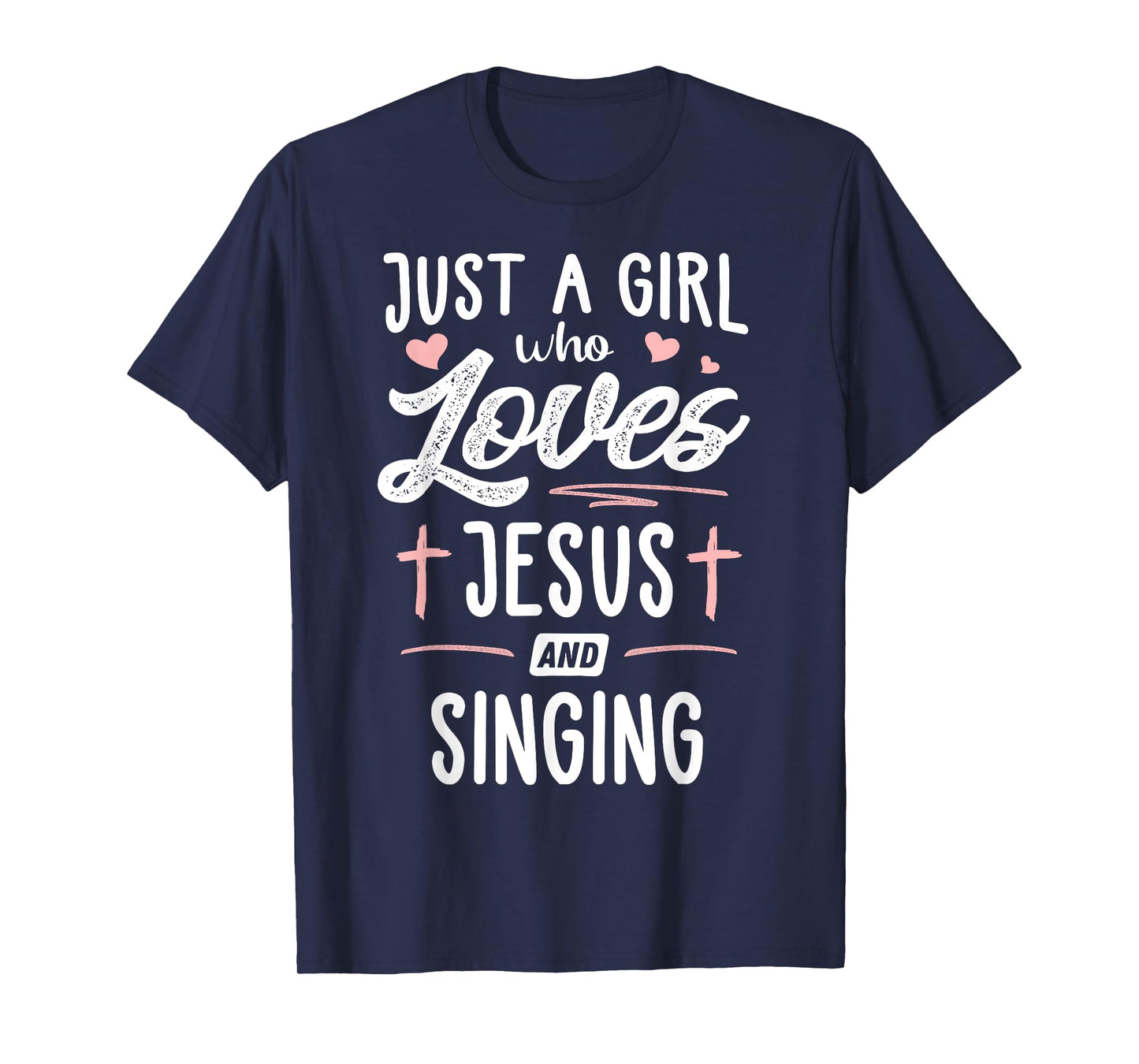 Just A Girl Who Loves Jesus And Singing Gift Women T-Shirt