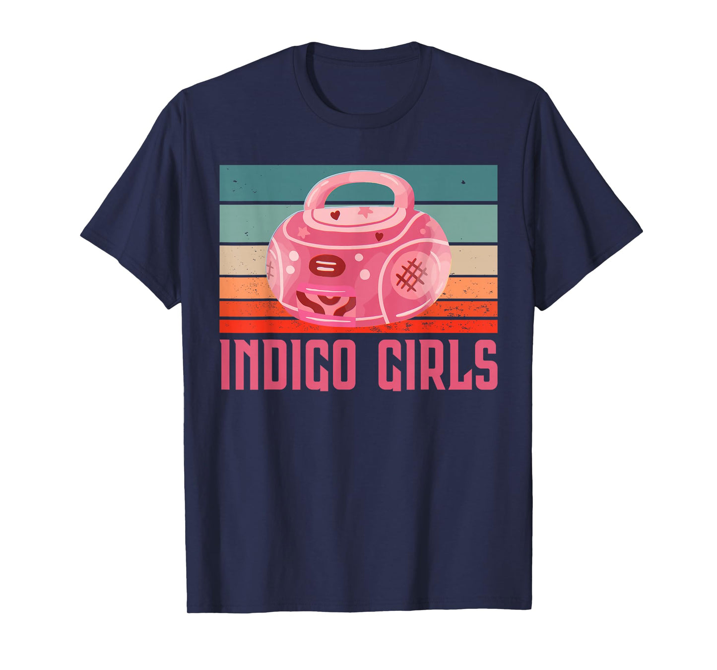 Indigo Girls Vintage Boombox T-Shirt