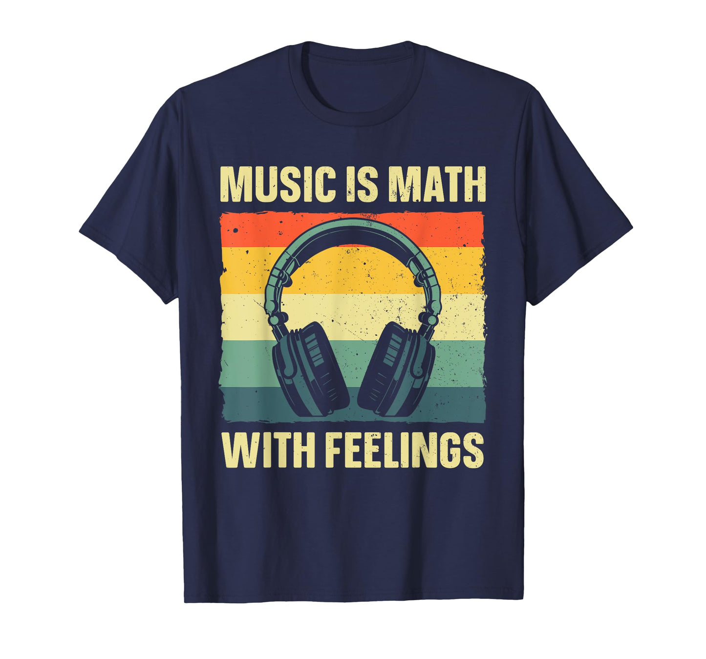 Funny Music Art For Men Women Music Teacher Themed Gag Music T-Shirt