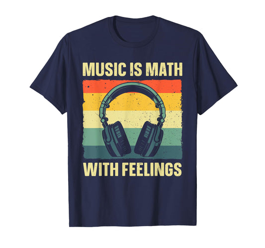 Funny Music Art For Men Women Music Teacher Themed Gag Music T-Shirt
