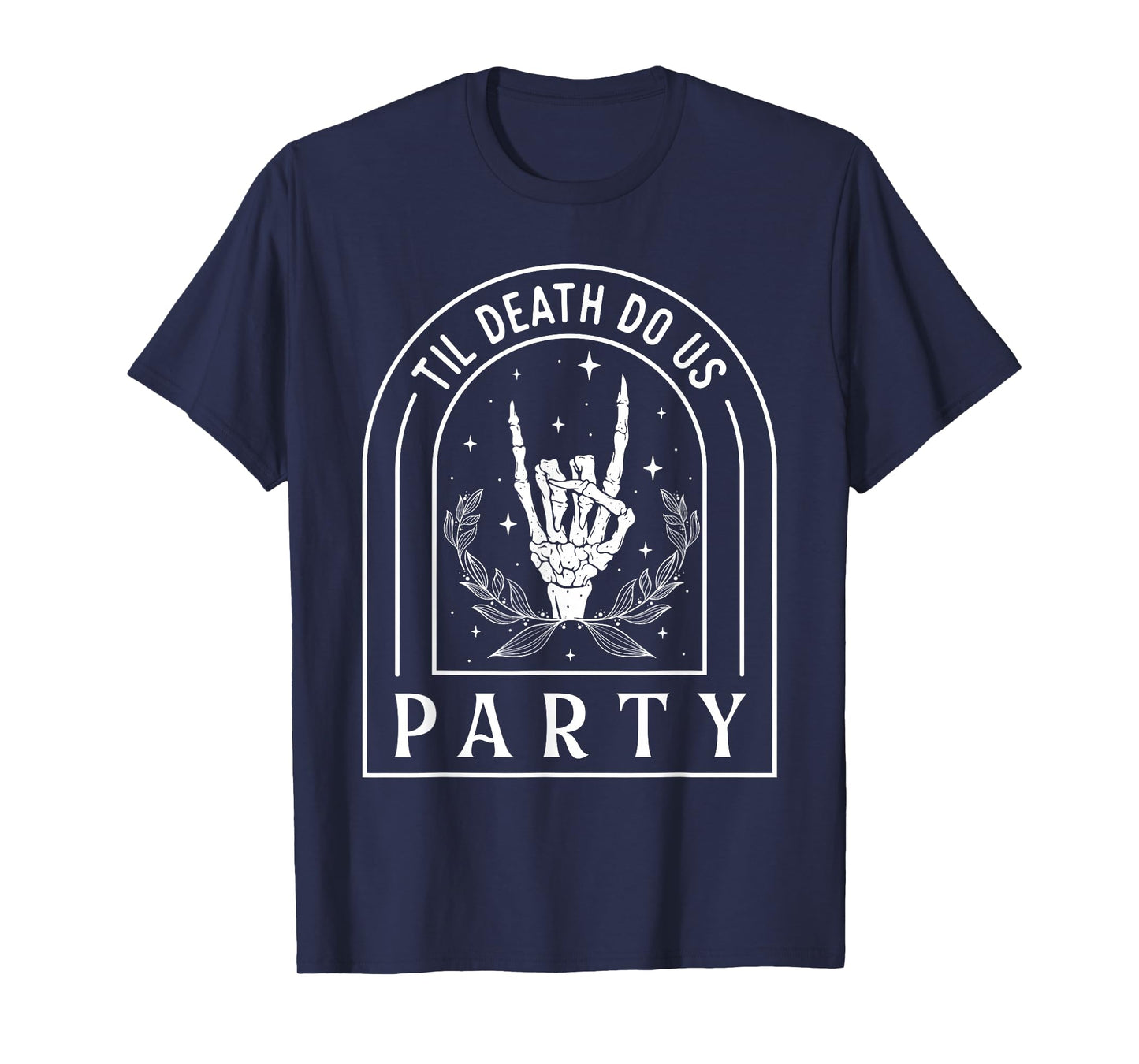 Til Death Do Us Party - Halloween Bachelor Bachelorette T-Shirt