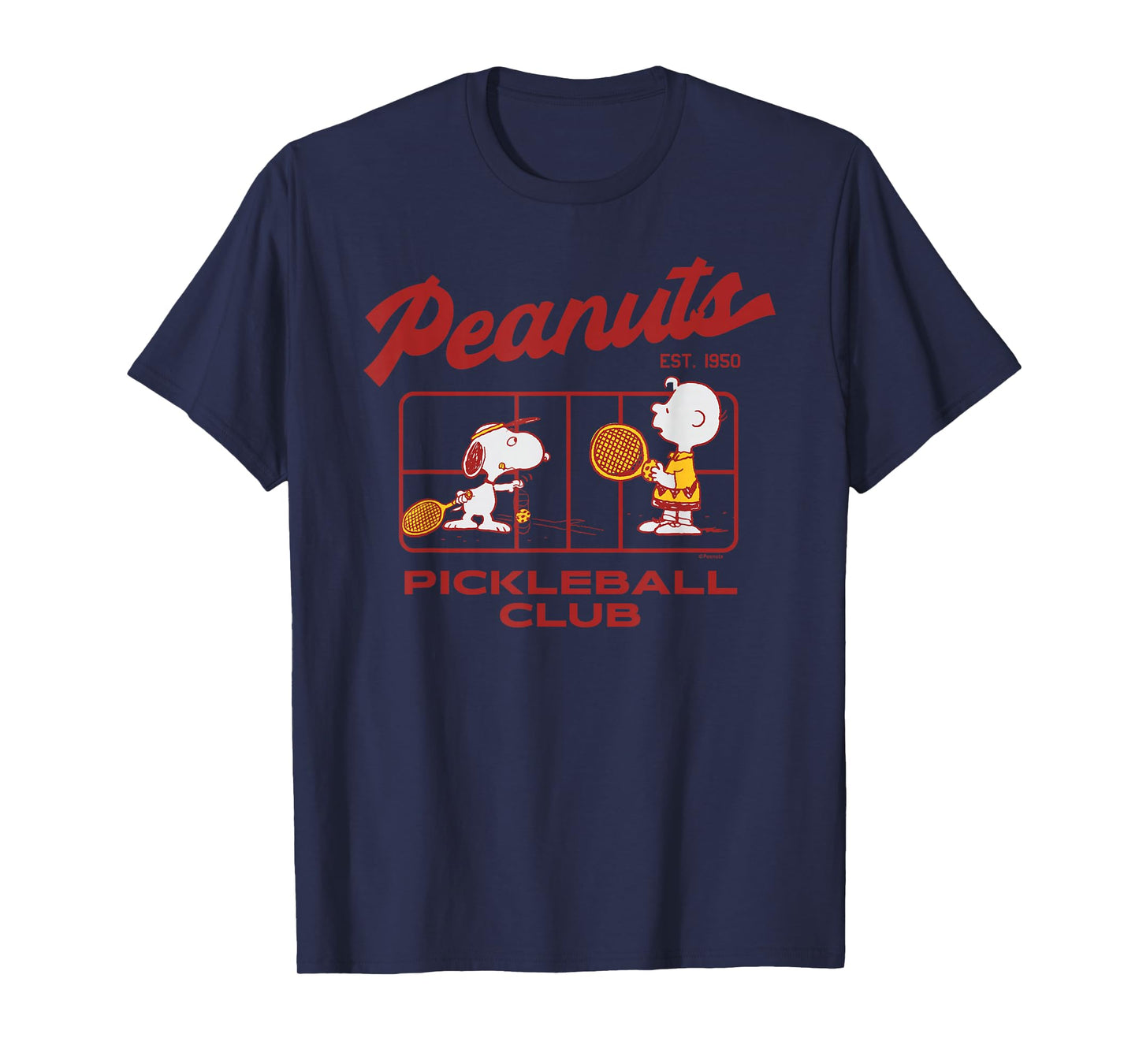 Peanuts - Pickleball Club T-Shirt