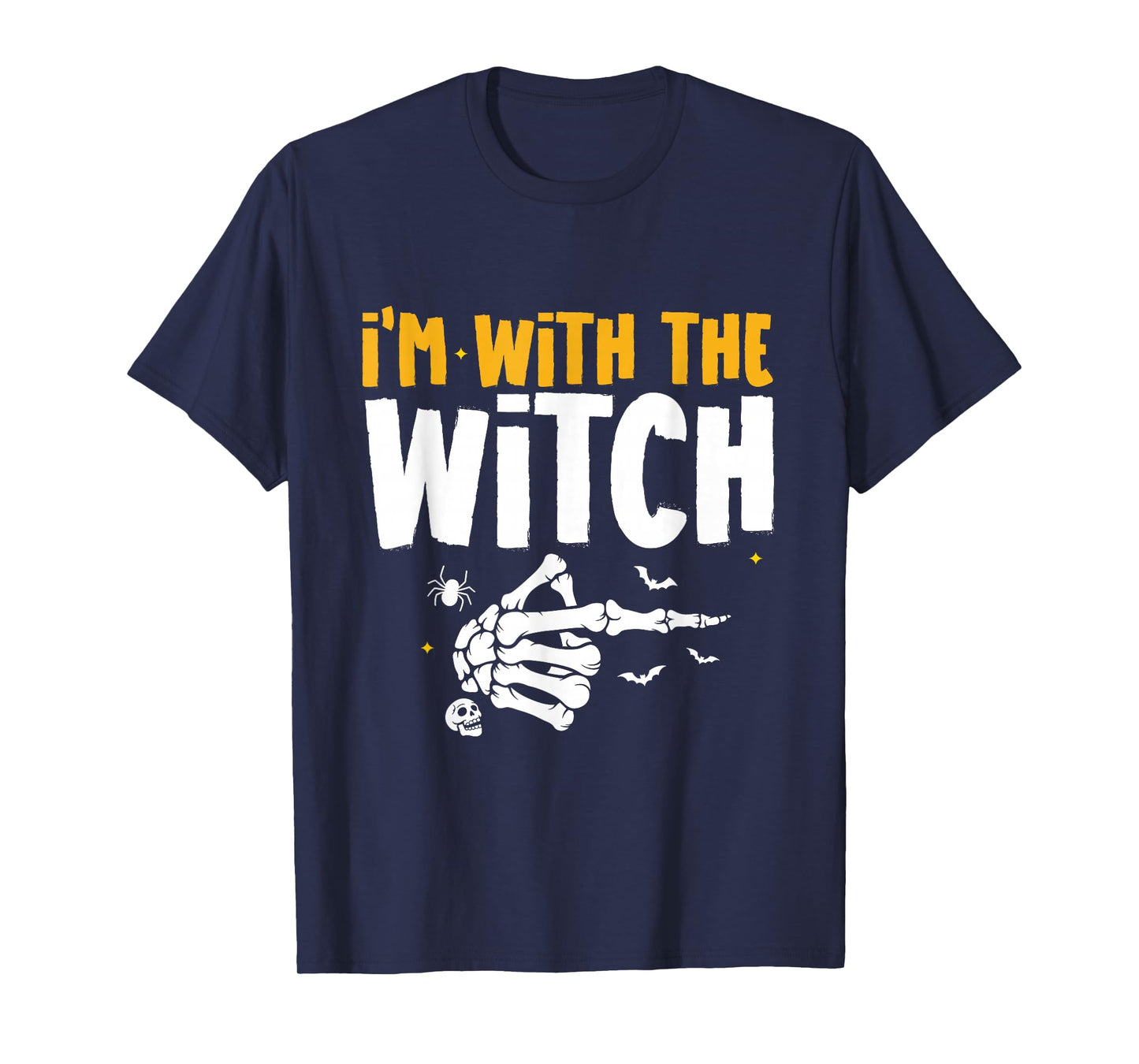 I'm with The Witch Funny Halloween Costume T-Shirt