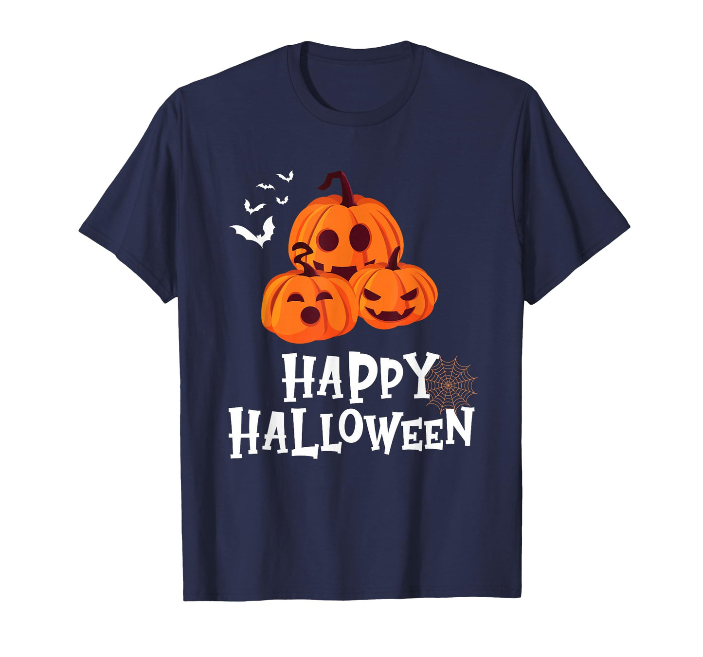 Friendly Pumpkin - Happy Halloween T-Shirt