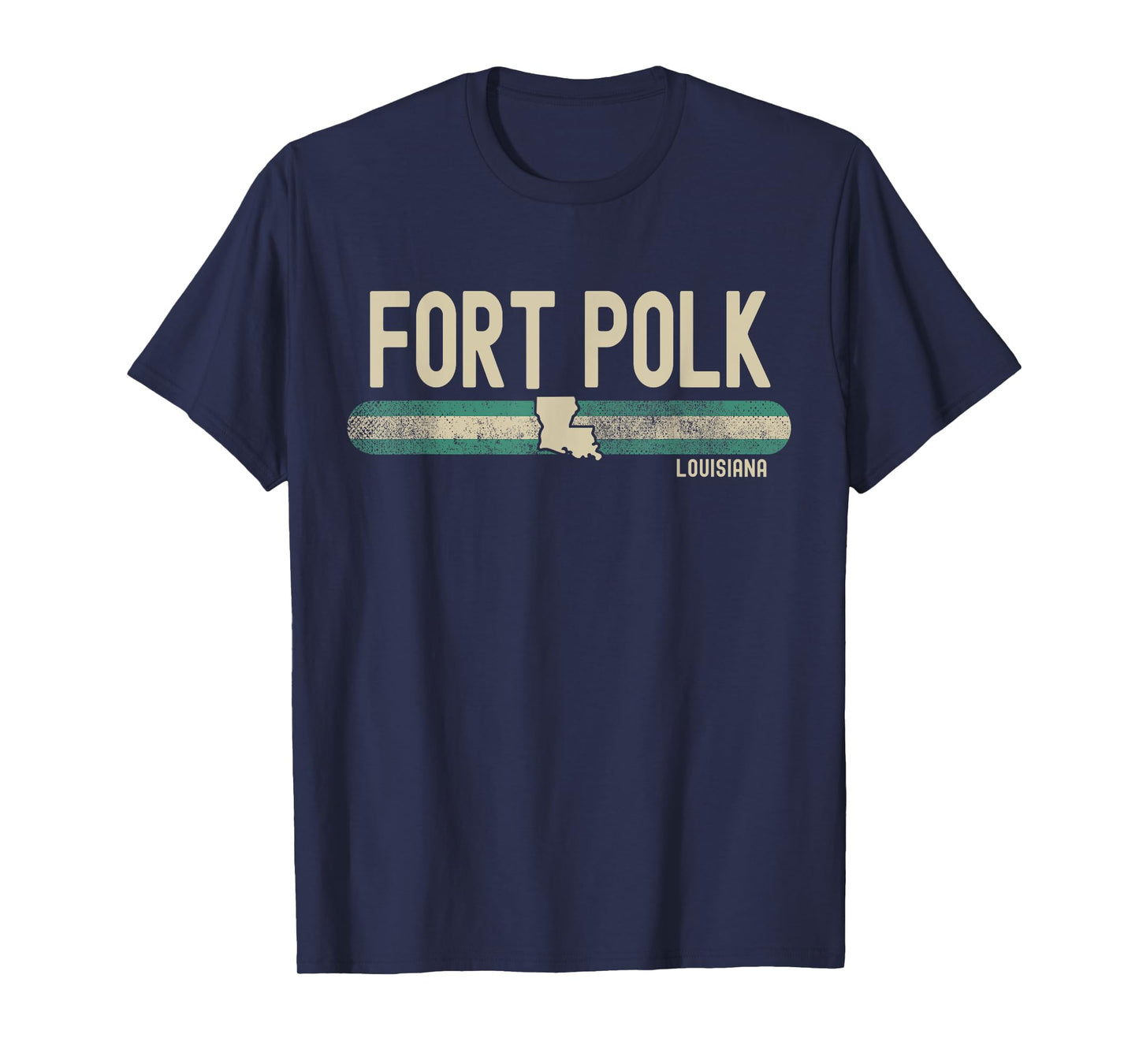 Fort Polk LA | Louisiana | Travel & 80s Style T-Shirt