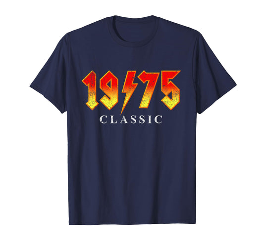 Vintage 1975 Classic Rock Legend 50 Year Old 50th Birthday T-Shirt
