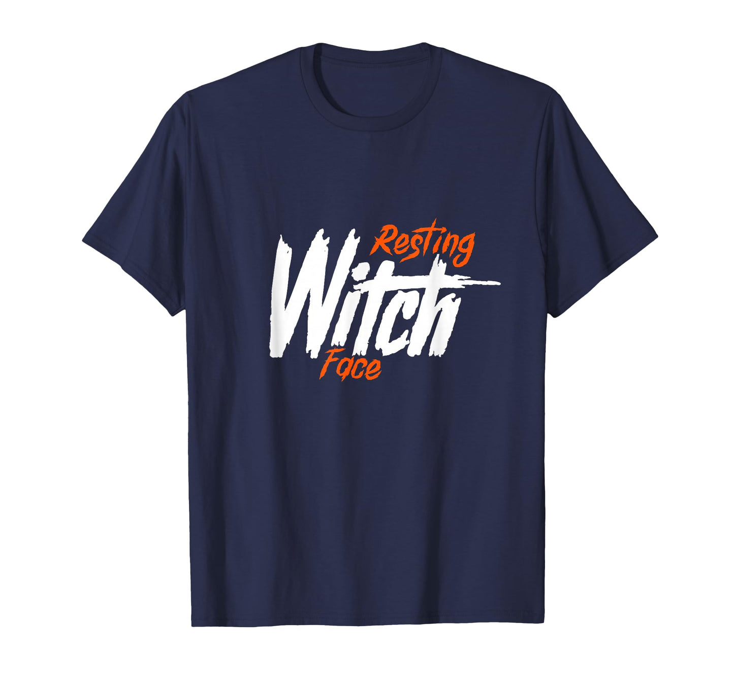 Resting Witch Face Funny Halloween Pun Design T-Shirt