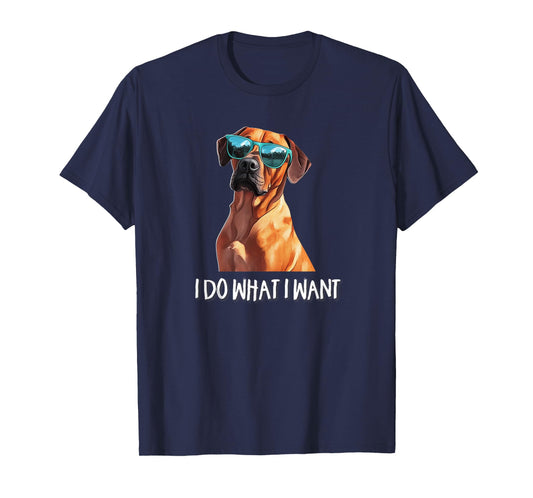 Funny Do What I Want Rhodie Lover T-Shirt