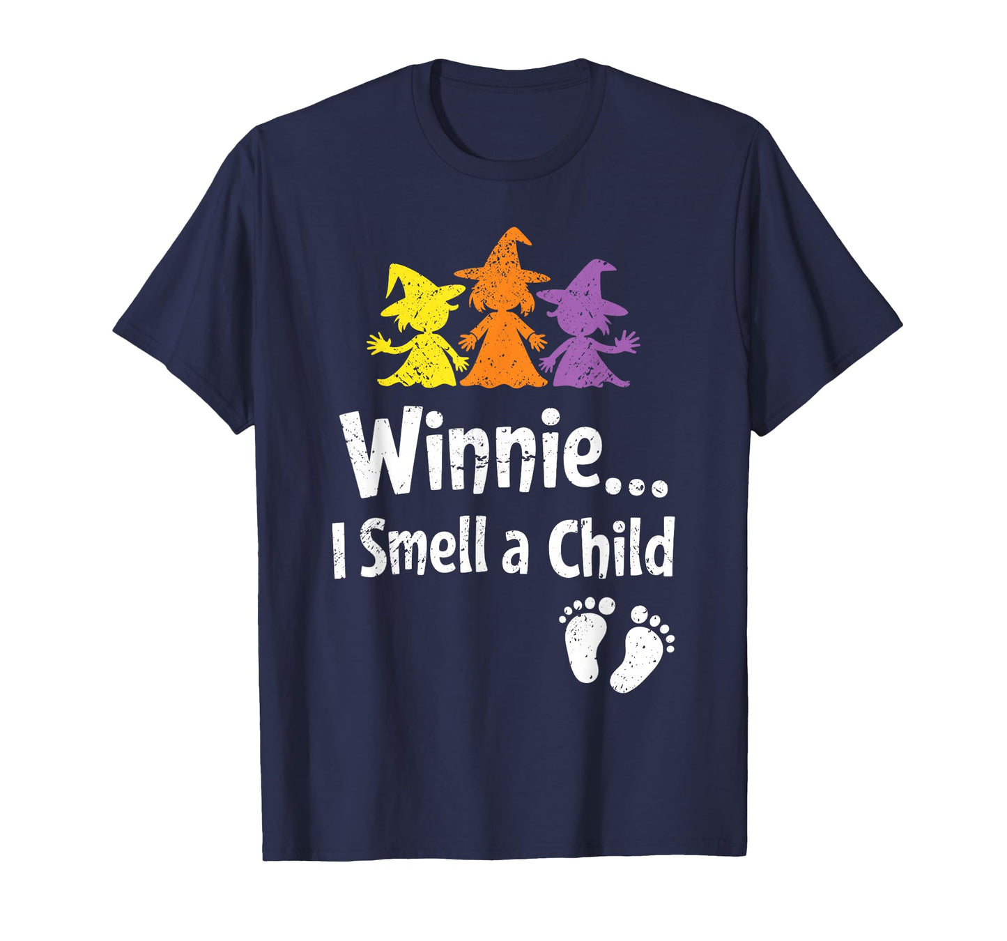 Winnie i Smell a Child Halloween Pregnancy T-Shirt