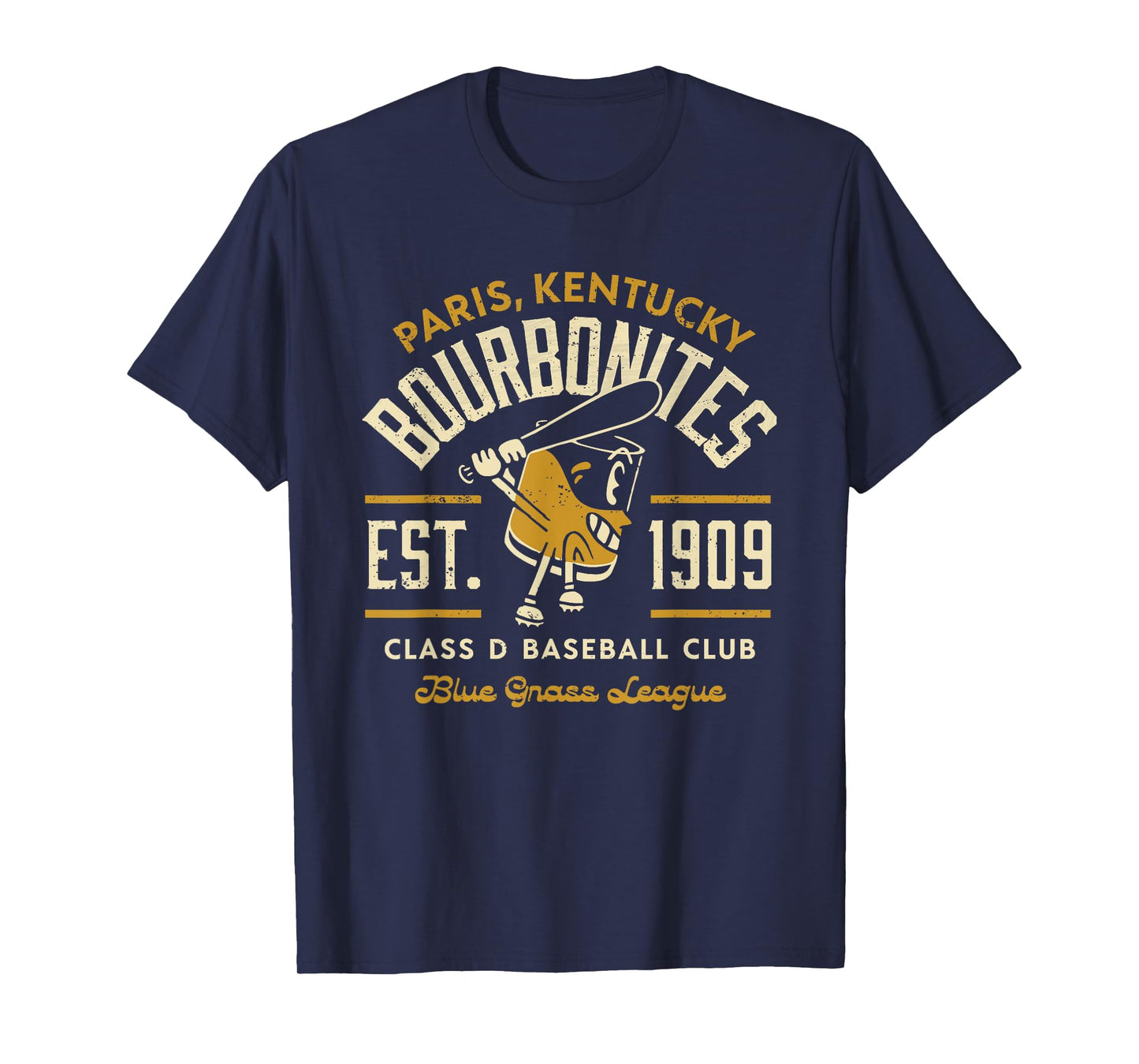 Paris Bourbonites Kentucky Vintage Defunct Unisex T-Shirt