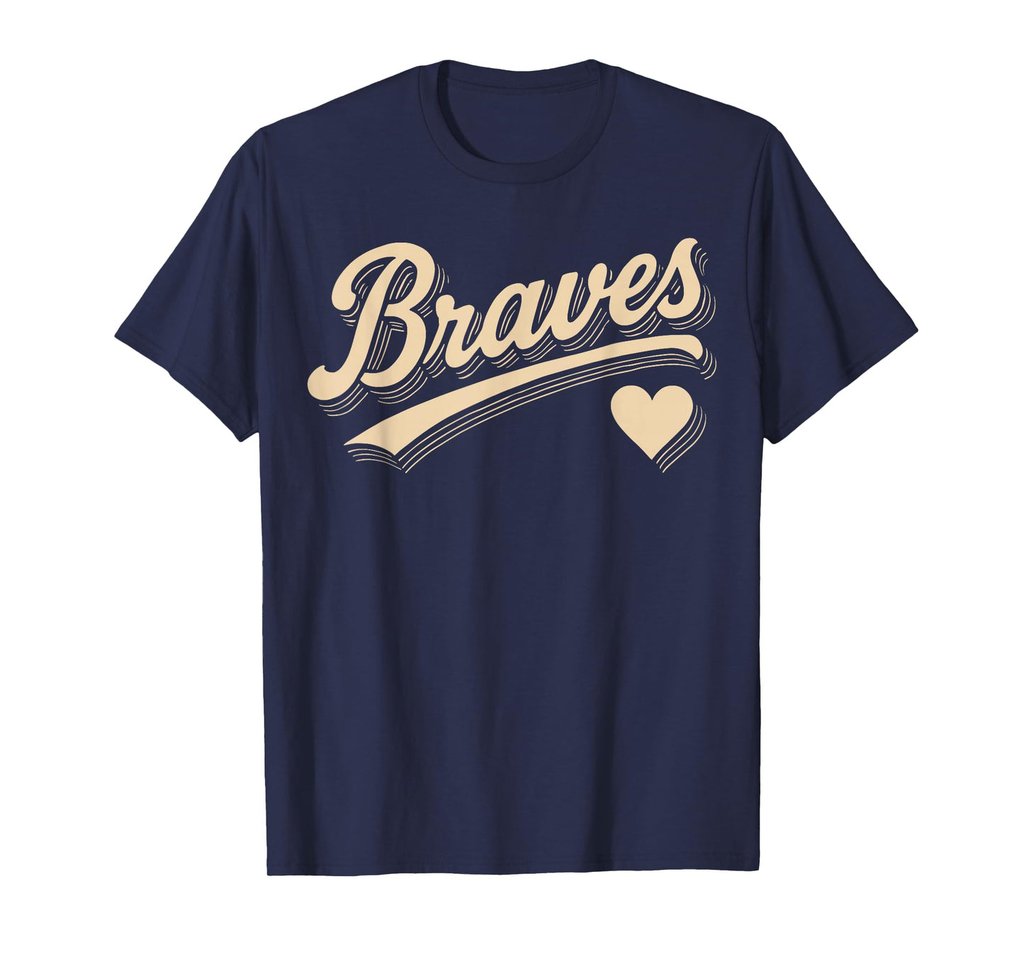 Retro Braves Last Name Thowback Gifts For Men Women Kids T-Shirt