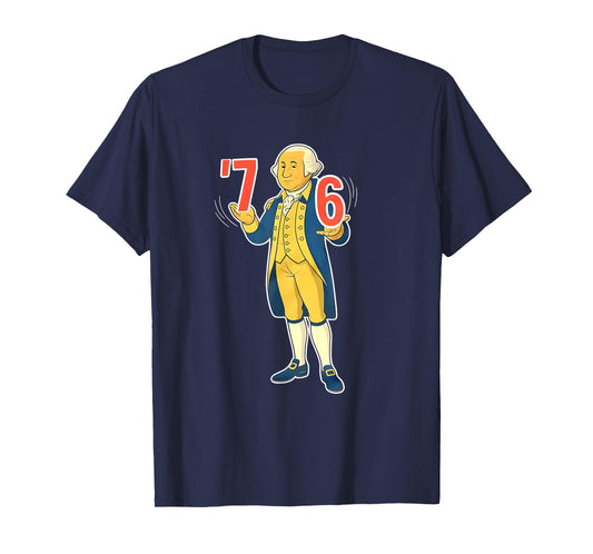 6-7 7-6 George Washington Shirt Six Seven American Design T-Shirt