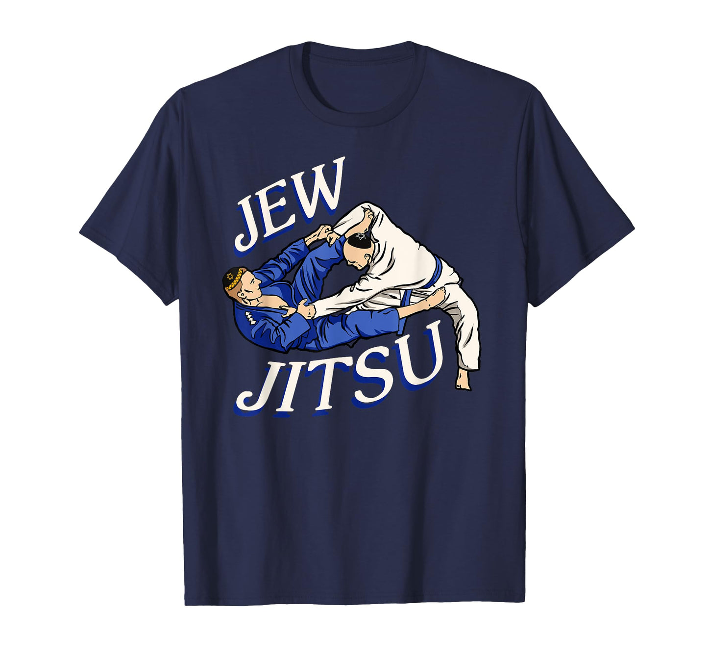 Funny Fighting Tshirt Jew Jitsu Mixed Martial Arts T-Shirt