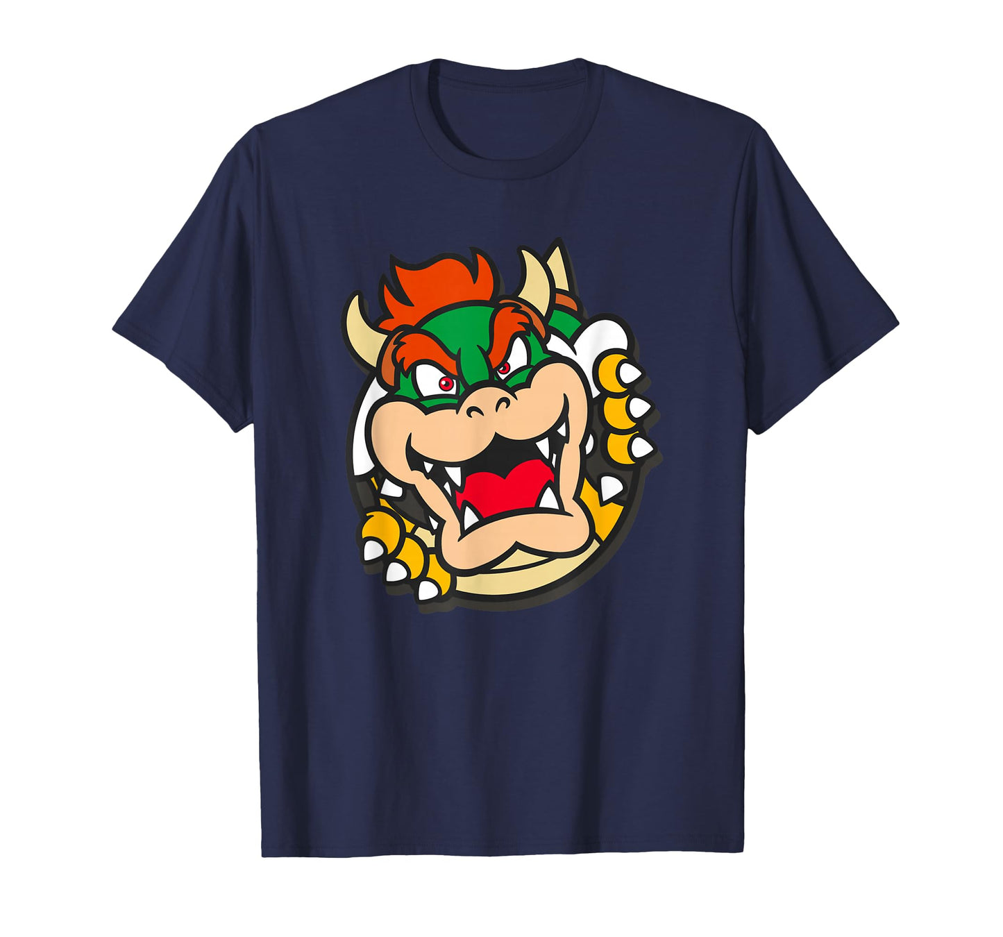 Super Mario Bowser Koopa Pop Out Portrait T-Shirt