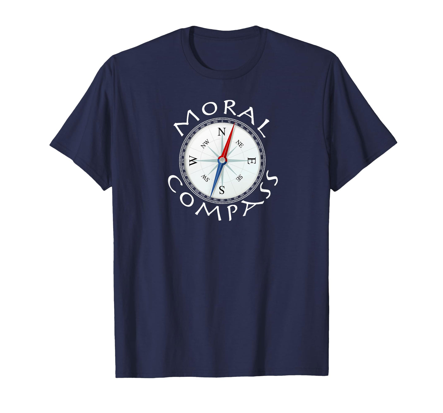 Moral Compass Tshirt Core Principles Standards Tee Shirt T-Shirt