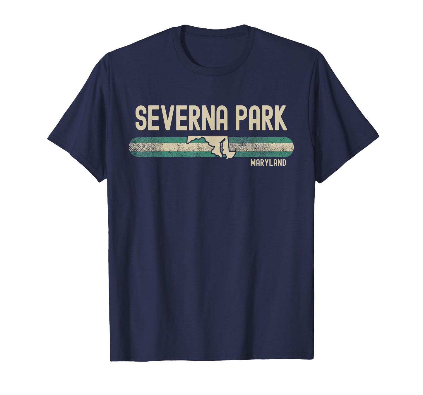 Severna Park MD | Maryland | Travel & 80s Style T-Shirt