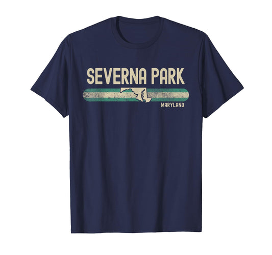 Severna Park MD | Maryland | Travel & 80s Style T-Shirt