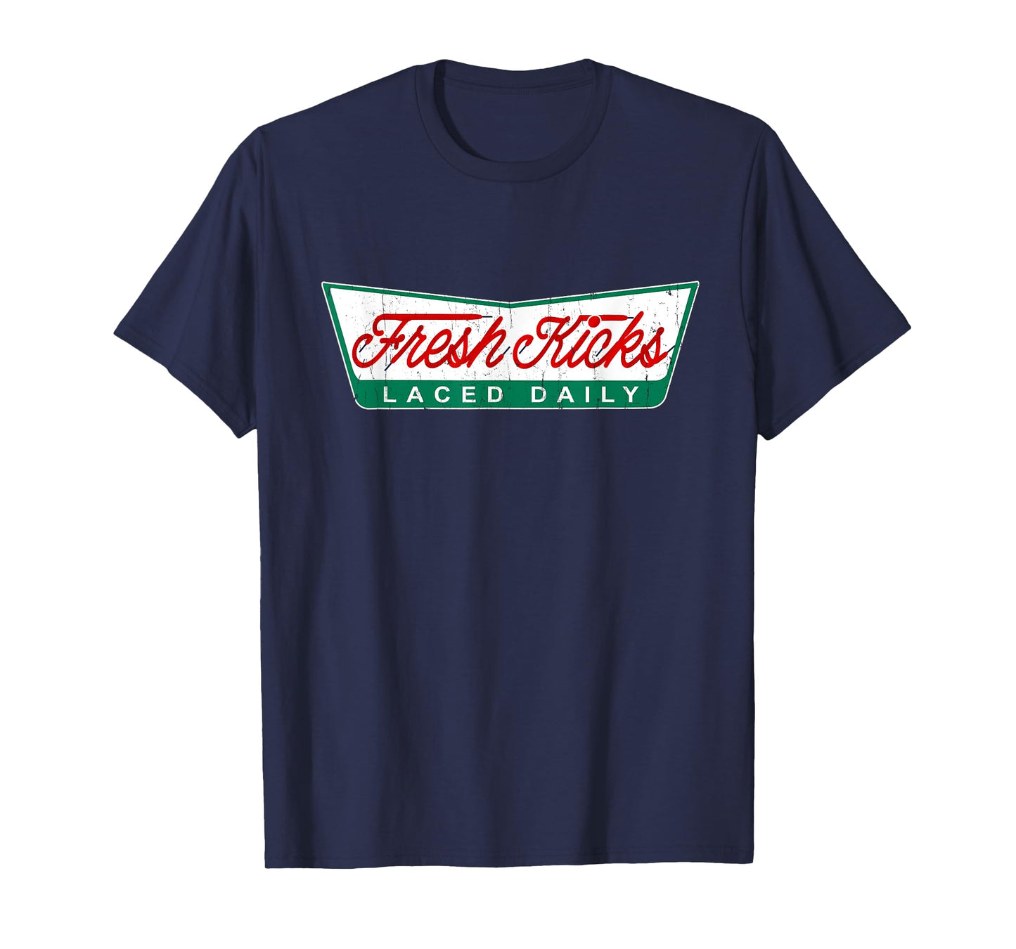 Sneaker Sauce Apparel Fresh Kicks Laced Daily Unisex-Adults Black Short Sleeve T-Shirt S