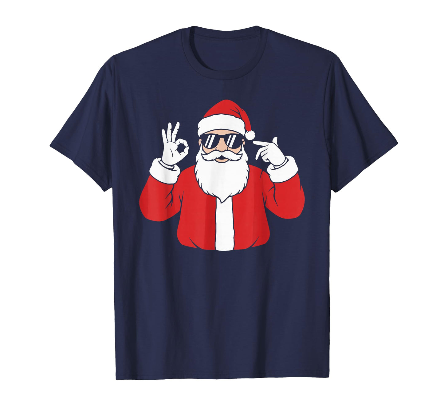 Santa Number 67 Gen Alpha Slang Meme Funny Christmas T-Shirt