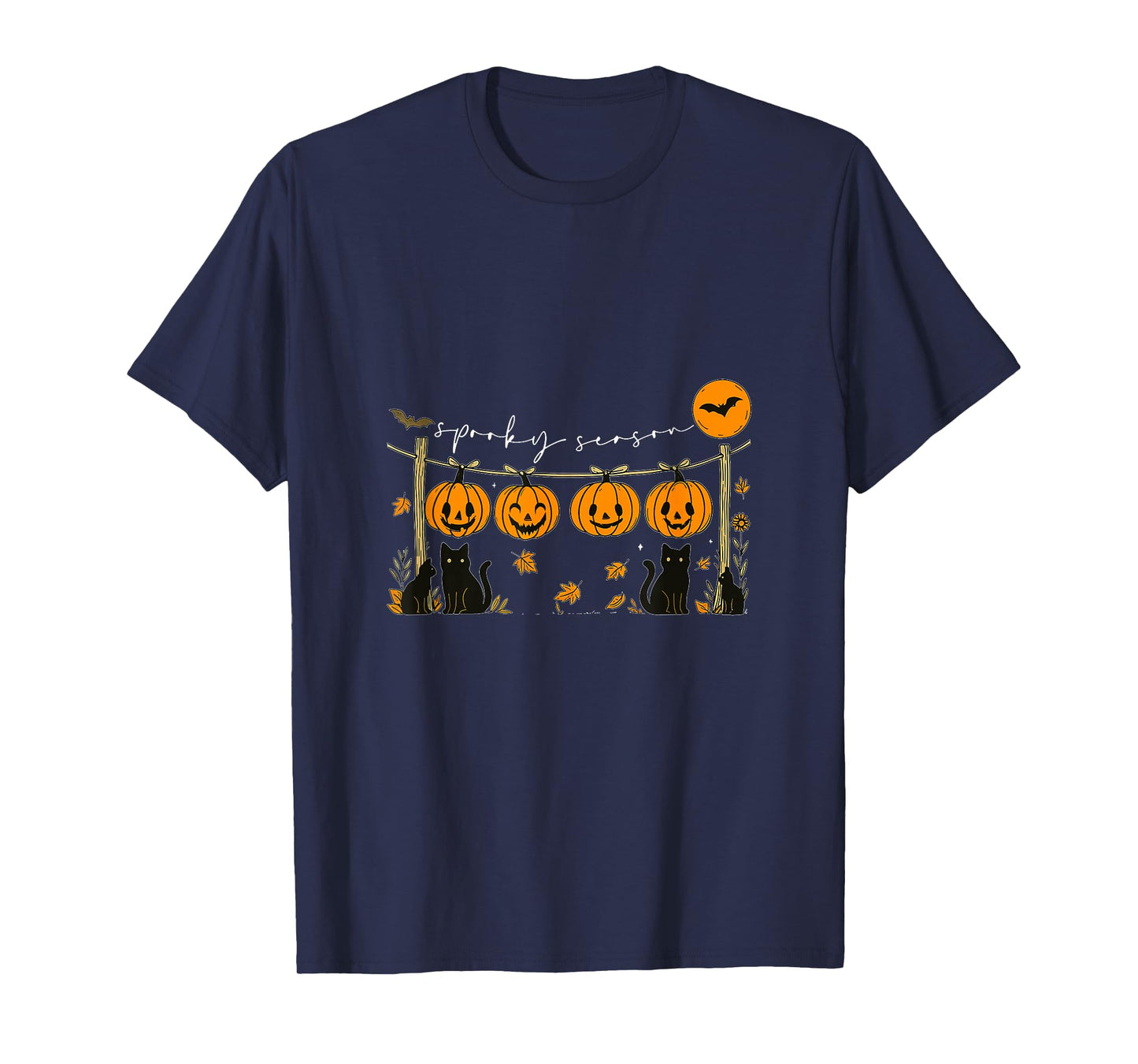 Spooky Season Retro Happy Halloween T-Shirt